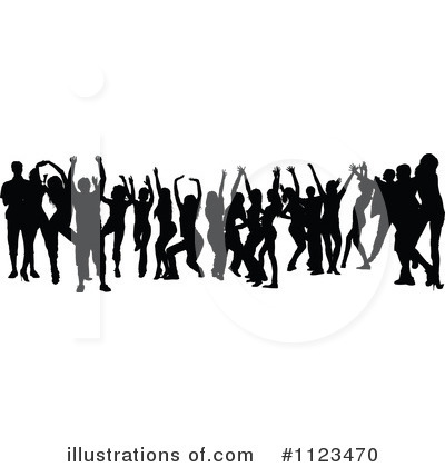 Royalty-Free (RF) Dancing Clipart Illustration by dero - Stock Sample #1123470