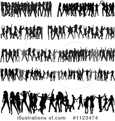 Royalty-Free (RF) Dancing Clipart Illustration by dero - Stock Sample #1123474