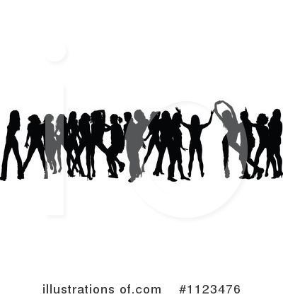 Dancing Clipart #1123476 - Illustration by dero