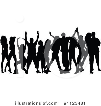 Royalty-Free (RF) Dancing Clipart Illustration by dero - Stock Sample #1123481