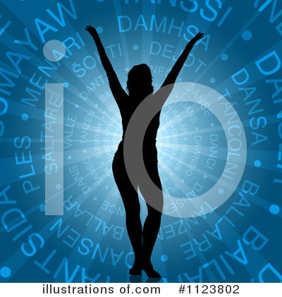 Royalty-Free (RF) Dancing Clipart Illustration by dero - Stock Sample #1123802