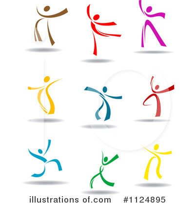 Dancing Clipart #1124895 by Vector Tradition SM