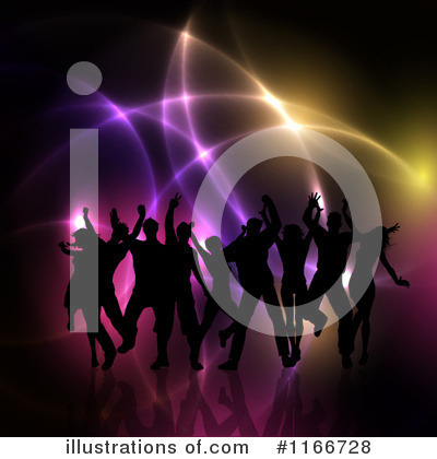Royalty-Free (RF) Dancing Clipart Illustration by KJ Pargeter - Stock Sample #1166728