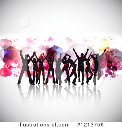 Royalty-Free (RF) Dancing Clipart Illustration by KJ Pargeter - Stock Sample #1213756