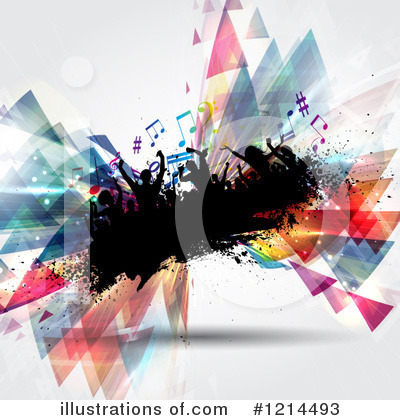 Royalty-Free (RF) Dancing Clipart Illustration by KJ Pargeter - Stock Sample #1214493