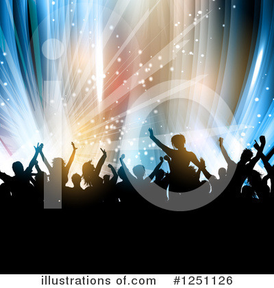 Royalty-Free (RF) Dancing Clipart Illustration by KJ Pargeter - Stock Sample #1251126