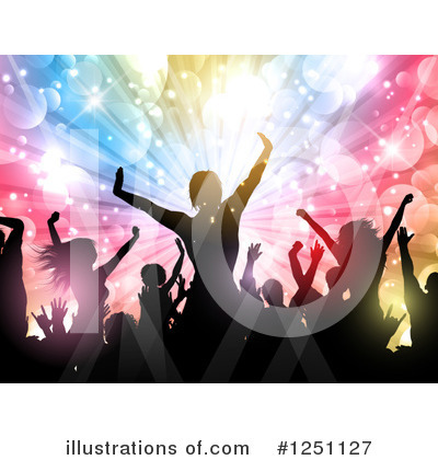 Royalty-Free (RF) Dancing Clipart Illustration by KJ Pargeter - Stock Sample #1251127