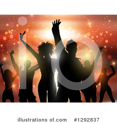 Royalty-Free (RF) Dancing Clipart Illustration by KJ Pargeter - Stock Sample #1292837