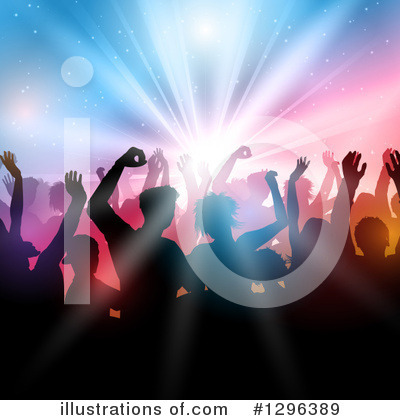 Royalty-Free (RF) Dancing Clipart Illustration by KJ Pargeter - Stock Sample #1296389