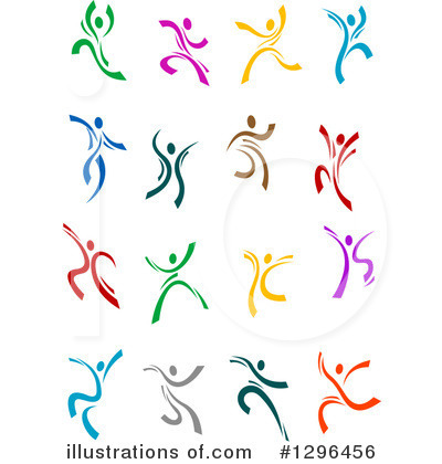 Royalty-Free (RF) Dancing Clipart Illustration by Vector Tradition SM - Stock Sample #1296456