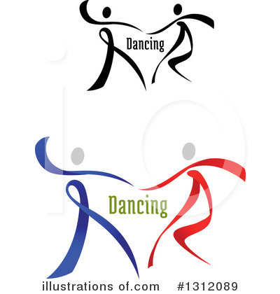 Royalty-Free (RF) Dancing Clipart Illustration by Vector Tradition SM - Stock Sample #1312089