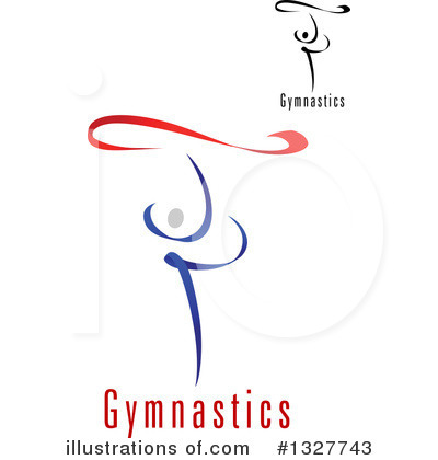 Gymnastics Clipart #1327743 by Vector Tradition SM