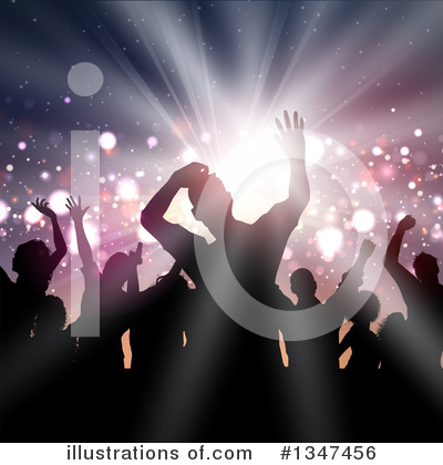 Royalty-Free (RF) Dancing Clipart Illustration by KJ Pargeter - Stock Sample #1347456