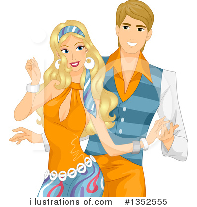 Royalty-Free (RF) Dancing Clipart Illustration by BNP Design Studio - Stock Sample #1352555