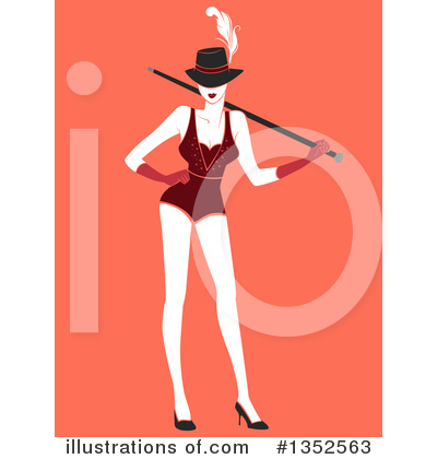 Burlesque Clipart #1352563 by BNP Design Studio