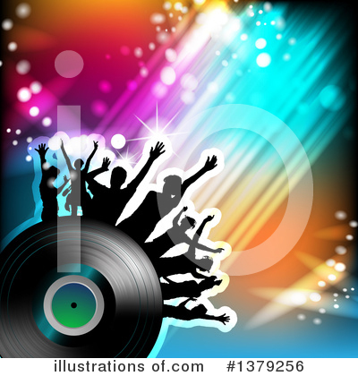 Royalty-Free (RF) Dancing Clipart Illustration by merlinul - Stock Sample #1379256