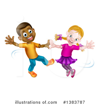 Children Clipart #1383787 by AtStockIllustration
