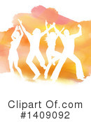 Dancing Clipart #1409092 by KJ Pargeter