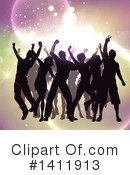 Dancing Clipart #1411913 by KJ Pargeter
