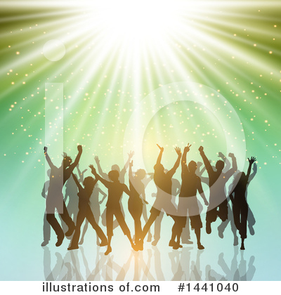 Royalty-Free (RF) Dancing Clipart Illustration by KJ Pargeter - Stock Sample #1441040