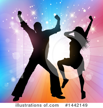 Couple Clipart #1442149 by KJ Pargeter