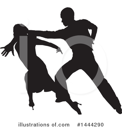 Royalty-Free (RF) Dancing Clipart Illustration by dero - Stock Sample #1444290