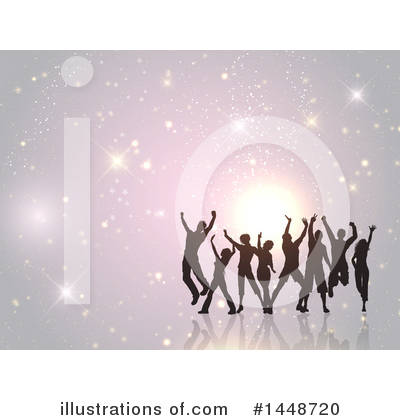 Royalty-Free (RF) Dancing Clipart Illustration by KJ Pargeter - Stock Sample #1448720