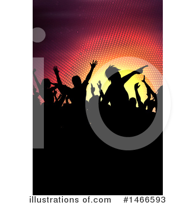 Royalty-Free (RF) Dancing Clipart Illustration by KJ Pargeter - Stock Sample #1466593