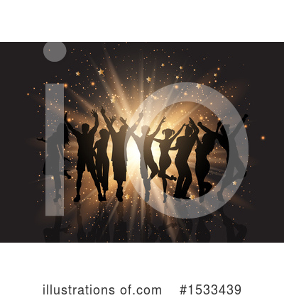 Royalty-Free (RF) Dancing Clipart Illustration by KJ Pargeter - Stock Sample #1533439