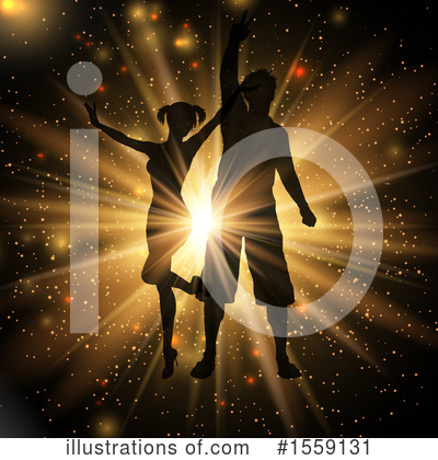 Royalty-Free (RF) Dancing Clipart Illustration by KJ Pargeter - Stock Sample #1559131