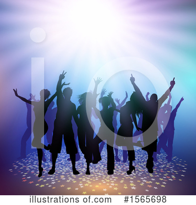 Royalty-Free (RF) Dancing Clipart Illustration by KJ Pargeter - Stock Sample #1565698