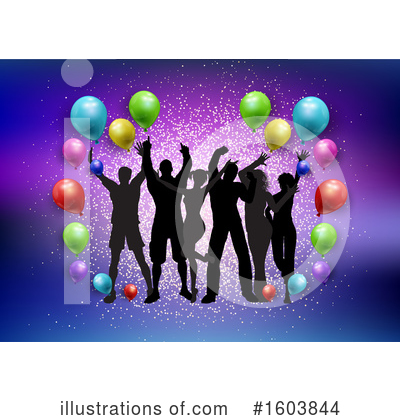 Royalty-Free (RF) Dancing Clipart Illustration by KJ Pargeter - Stock Sample #1603844