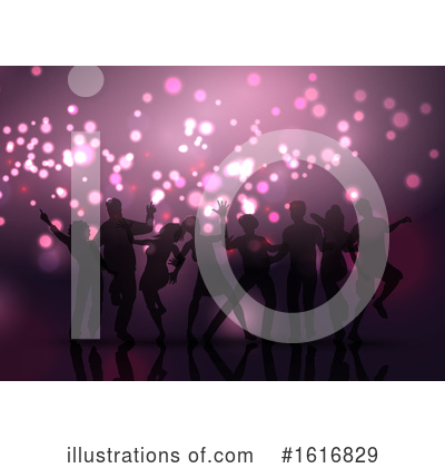 Royalty-Free (RF) Dancing Clipart Illustration by KJ Pargeter - Stock Sample #1616829