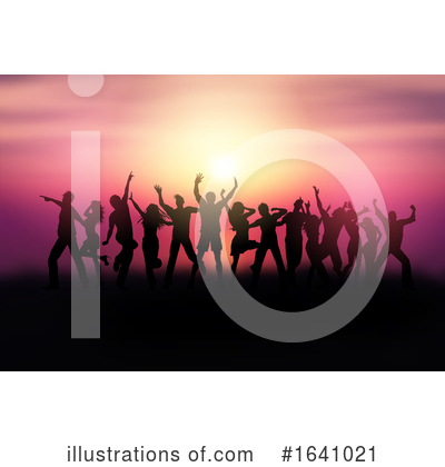 Royalty-Free (RF) Dancing Clipart Illustration by KJ Pargeter - Stock Sample #1641021