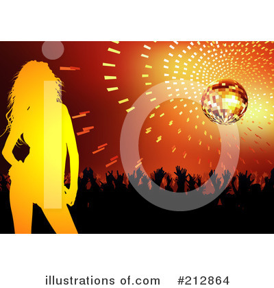 Royalty-Free (RF) Dancing Clipart Illustration by dero - Stock Sample #212864