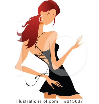 Royalty-Free (RF) Dancing Clipart Illustration by OnFocusMedia - Stock Sample #215037