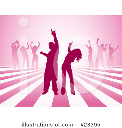Royalty-Free (RF) Dancing Clipart Illustration by KJ Pargeter - Stock Sample #28395