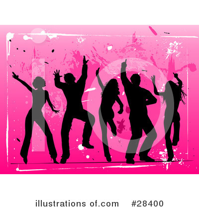 Royalty-Free (RF) Dancing Clipart Illustration by KJ Pargeter - Stock Sample #28400