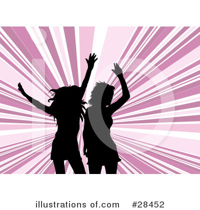 Royalty-Free (RF) Dancing Clipart Illustration by KJ Pargeter - Stock Sample #28452