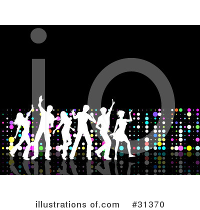 Royalty-Free (RF) Dancing Clipart Illustration by KJ Pargeter - Stock Sample #31370