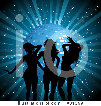 Royalty-Free (RF) Dancing Clipart Illustration by KJ Pargeter - Stock Sample #31399
