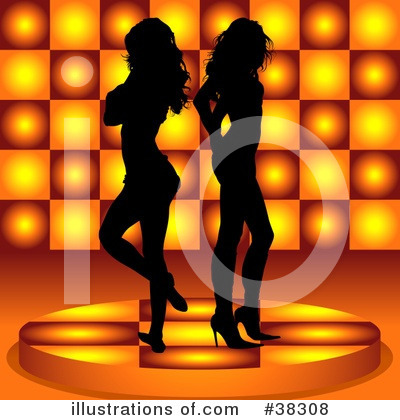 Royalty-Free (RF) Dancing Clipart Illustration by dero - Stock Sample #38308