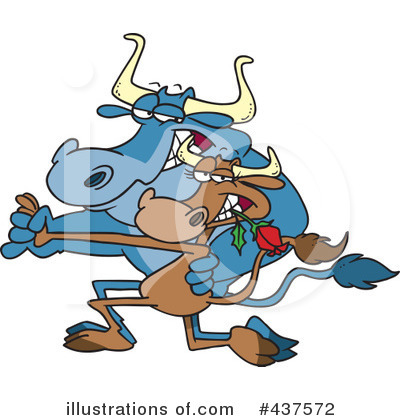 Bull Clipart #437572 by toonaday