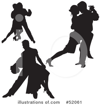 Royalty-Free (RF) Dancing Clipart Illustration by dero - Stock Sample #52061