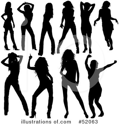 Royalty-Free (RF) Dancing Clipart Illustration by dero - Stock Sample #52063