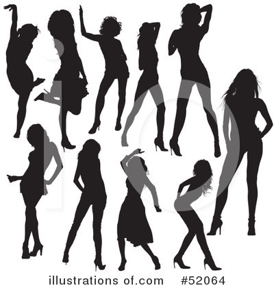 Royalty-Free (RF) Dancing Clipart Illustration by dero - Stock Sample #52064