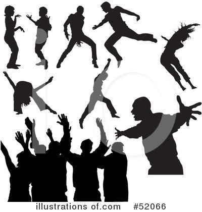 Royalty-Free (RF) Dancing Clipart Illustration by dero - Stock Sample #52066