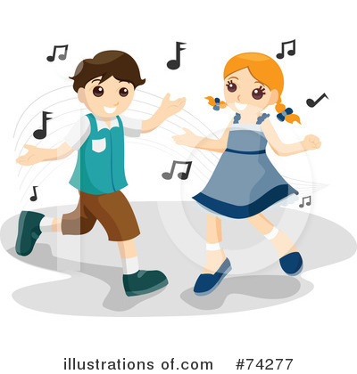Clip Art Dancing. Dancing Clipart #74277 by BNP