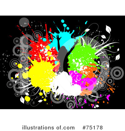 Royalty-Free (RF) Dancing Clipart Illustration by KJ Pargeter - Stock Sample #75178