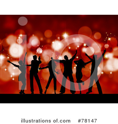 Royalty-Free (RF) Dancing Clipart Illustration by KJ Pargeter - Stock Sample #78147